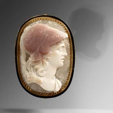 Italian cameo brooch 
Late 18th/early 19th century
