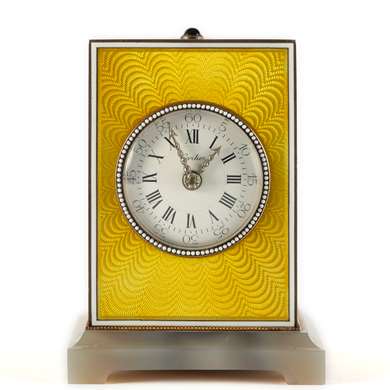 Art Déco clock by Cartier