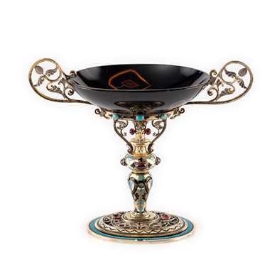 Renaissance Revival tazza by Jules Wiese