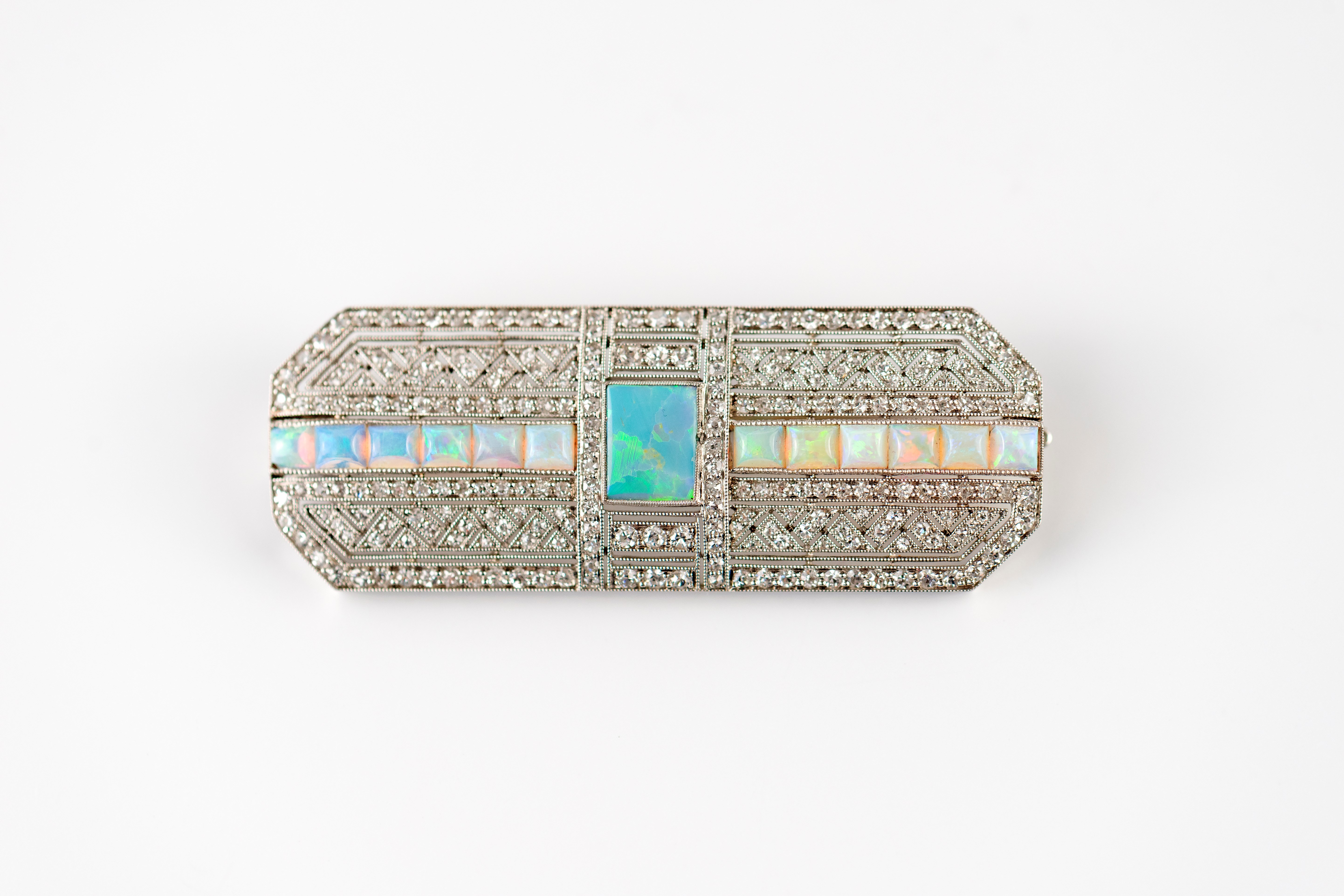 art deco opal